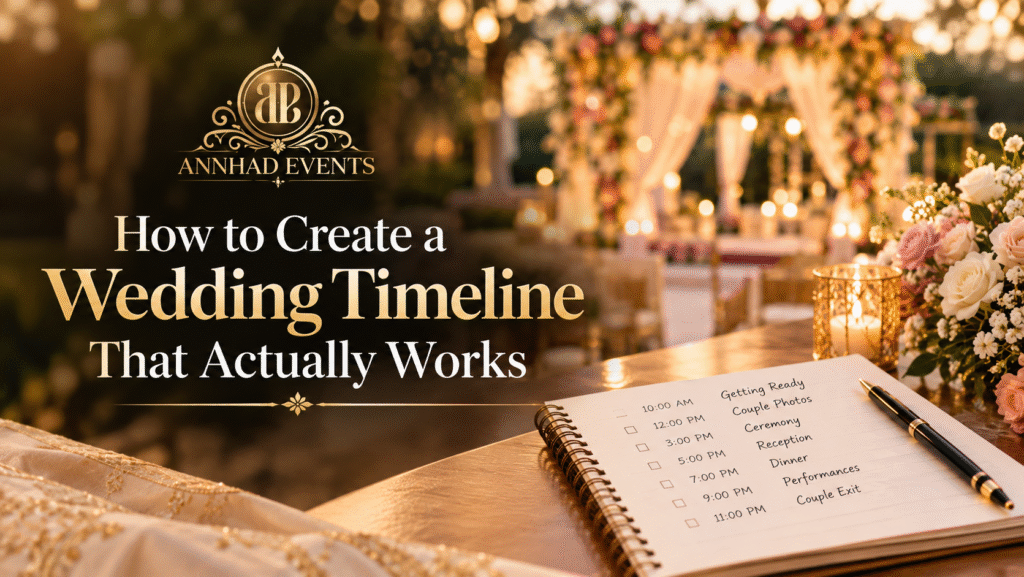 Golden Wedding Timeline Guide